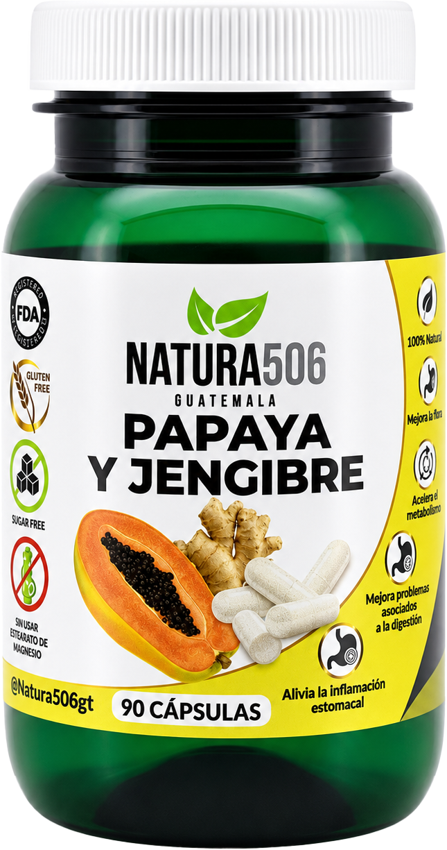 Papaya y Jengibre